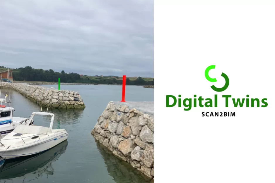 Escaneado láser y gemelos digitales para la Adecuación Portuaria en la Pozona de Miengo